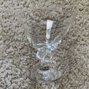 💜 3 for $10 Elegant Clear Glass Martini Glass